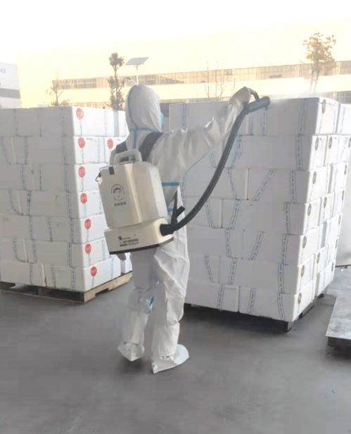 中檢集團開展進口冷鏈食品預防性全面消毒